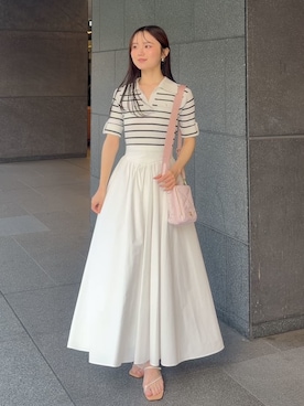 SNIDELさん(レディース・160cm)の春コーディネート