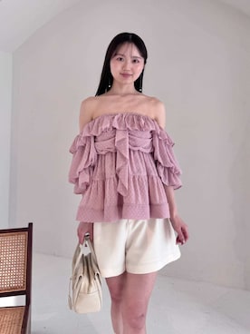 「SNIDEL（スナイデル）のアイテム」を使った、SNIDELさん（レディース・160cm）の春コーディネート