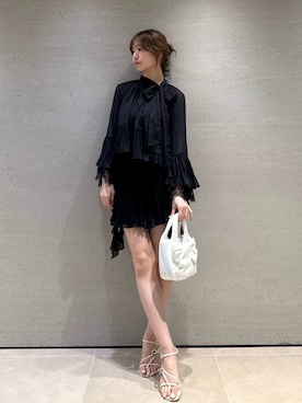 「SNIDEL（スナイデル）のアイテム（アクセサリー）」を使った、SNIDELさん（レディース・162cm）の春コーディネート