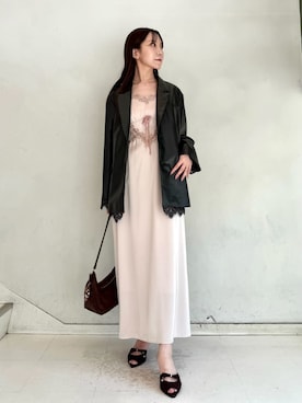 SNIDELさん（レディース・159cm）の夏コーディネート