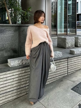 SNIDELさん（レディース・153cm）の冬コーディネート