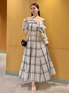 「SNIDEL（スナイデル）のアイテム（バッグ）」を使った、SNIDELさん（レディース・160cm）の春コーディネート