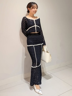 SNIDELさん（レディース・151cm）の春コーディネート