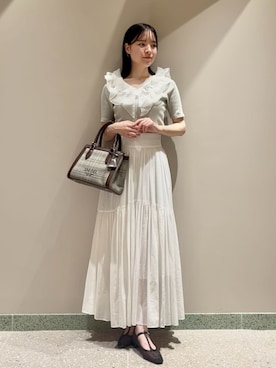 SNIDELさん（レディース・160cm）の夏コーディネート