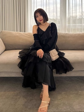 「SNIDEL（スナイデル）のアイテム」を使った、SNIDELさん（レディース・165cm）の春コーディネート