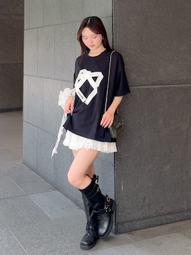 SNIDELさん(レディース・160cm)の夏コーディネート