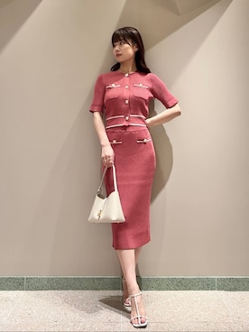 「アイテム（ワンピース/ドレス）」を使った、SNIDELさん（レディース・165cm）の夏コーディネート