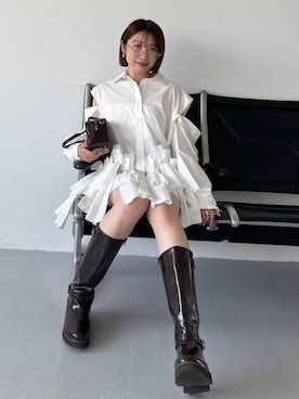 SNIDELさん（レディース・165cm）の秋コーディネート