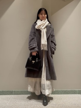 SNIDELさん（レディース・160cm）の冬コーディネート