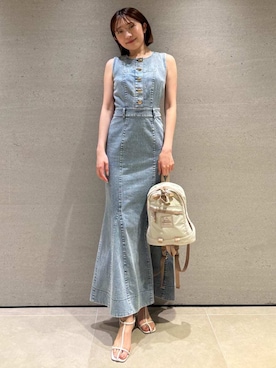 「コラボ」｜SNIDELさん（レディース・165cm）の夏コーディネート