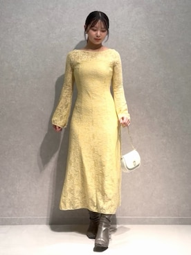 「SNIDEL（スナイデル）のアイテム（バッグ）」を使った、SNIDELさん（レディース・156cm）の春コーディネート