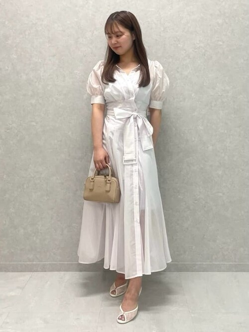 00サイズ/WEB限定カラーあり】カシュクールシャツワンピース