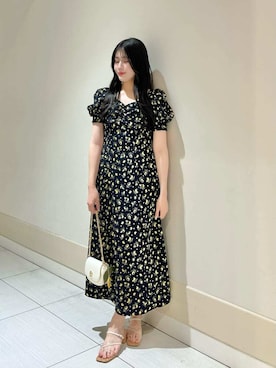 「リラックス」｜SNIDELさん（レディース・158cm）の春コーディネート