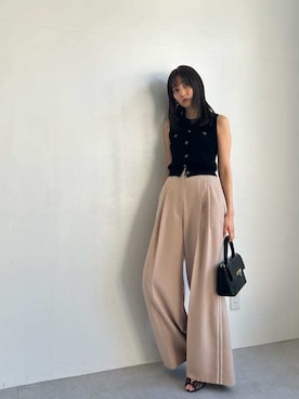 SNIDELさん（レディース・161cm）の春コーディネート