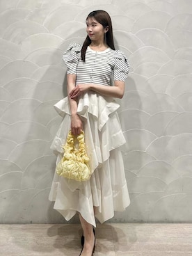 SNIDELさん（レディース・162cm）の春コーディネート