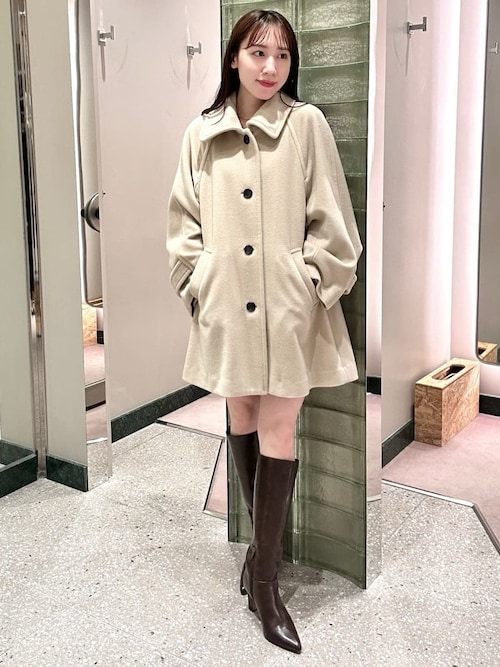 ステンカラーミドルコート（ステンカラーコート）｜SNIDEL（スナイデル