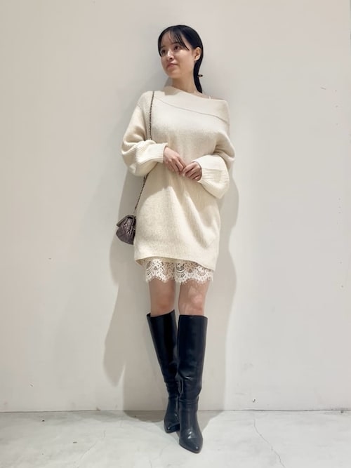 snidel ミニワンピース SNIDEL ワンピース Sustainableフリルカラードッキングミニワンピース