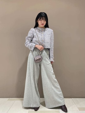 SNIDELさん（レディース・155cm）の秋コーディネート