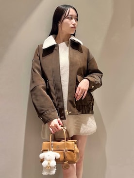 「SNIDEL（スナイデル）のアイテム（アクセサリー）」を使った、SNIDELさん（レディース・163cm）の秋コーディネート