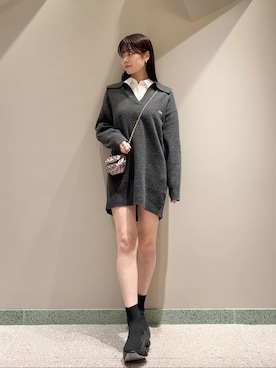 SNIDELさん（レディース・165cm）の秋コーディネート