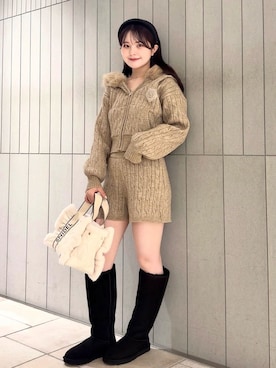 「SNIDEL（スナイデル）のアイテム」を使った、SNIDELさん（レディース・153cm）の秋コーディネート