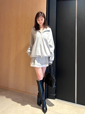 「SNIDEL（スナイデル）のアイテム（シューズ）」を使った、SNIDELさん（レディース・162cm）の秋コーディネート