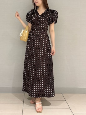 「SNIDEL（スナイデル）のアイテム（バッグ）」を使った、SNIDELさん（レディース・154cm）の夏コーディネート