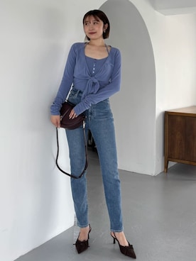 SNIDELさん（レディース・165cm）の夏コーディネート