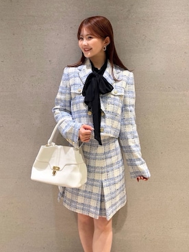 「SNIDEL（スナイデル）のアイテム（バッグ）」を使った、SNIDELさん（レディース・153cm）の春コーディネート