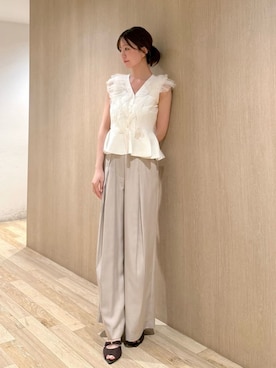 SNIDELさん(レディース・162cm)の夏コーディネート