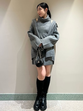 SNIDELさん（レディース・157cm）の秋コーディネート