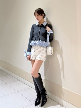 「SNIDEL（スナイデル）のアイテム（シューズ）」を使った、SNIDELさん（レディース・162cm）の秋コーディネート