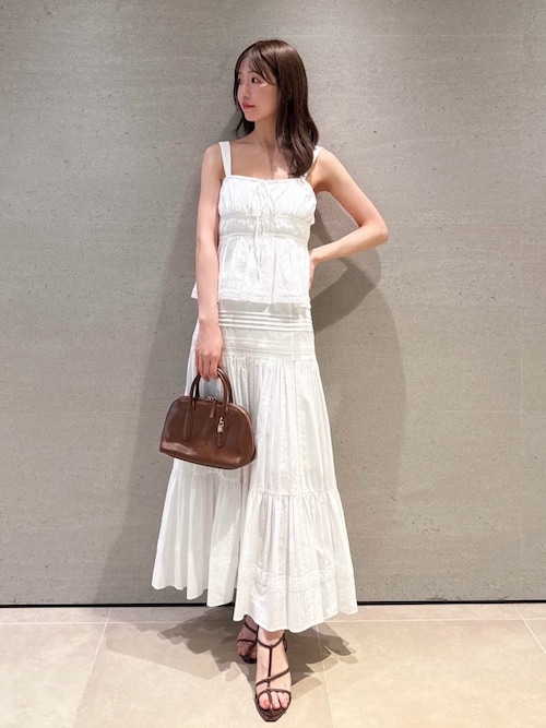 コットンレーススカート（スカート）｜SNIDEL（スナイデル）の