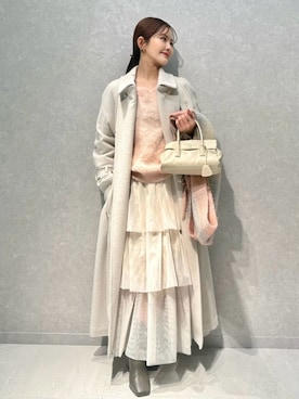 SNIDELさん（レディース・153cm）の冬コーディネート