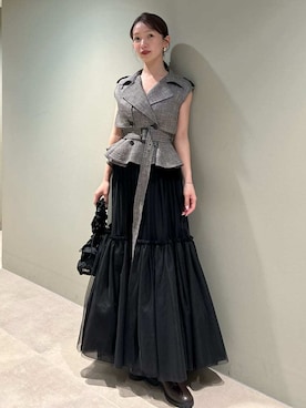 「SNIDEL（スナイデル）のアイテム」を使った、SNIDELさん（レディース・159cm）の春コーディネート