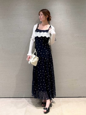 「SNIDEL（スナイデル）のアイテム（バッグ）」を使った、SNIDELさん（レディース・162cm）の夏コーディネート