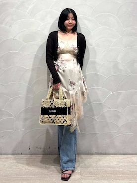 「SNIDEL（スナイデル）のアイテム（パンツ）」を使った、SNIDELさん（レディース・153cm）の夏コーディネート