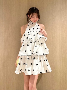 「SNIDEL（スナイデル）のアイテム（バッグ）」を使った、SNIDELさん（レディース・167cm）の春コーディネート