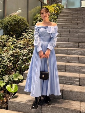 SNIDELさん（レディース・157cm）の春コーディネート