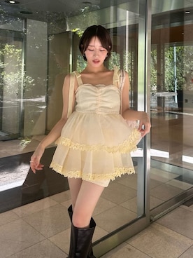 SNIDELさん（レディース・153cm）の夏コーディネート