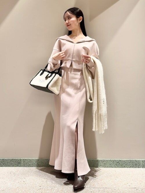 SNIDEL◇Sustainableスウェットセットアップ/1/ポリエステル  