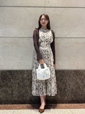 SNIDELさん(レディース・160cm)の冬コーディネート