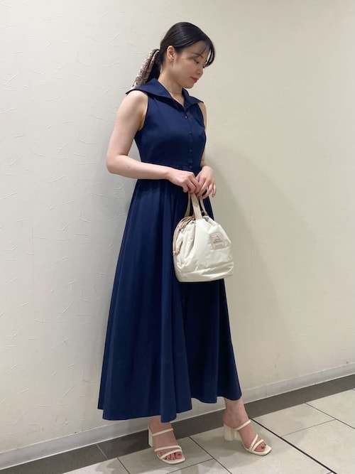 スナイデル　アメスリワンピース×ボレロカーデセット　ネイビー M スナイデル アメスリワンピース×ボレロカーデセット ネイビー M SNIDEL