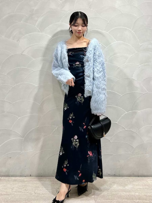 SNIDEL スナイデル デザインニットカーディガン 新作 新品 LBLU スナイデル SNIDEL デザインニットカーディガン （LBLU