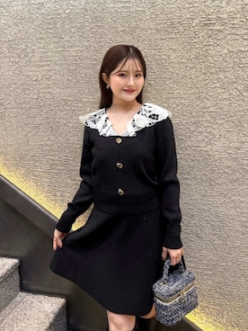 SNIDELさん（レディース・153cm）の冬コーディネート