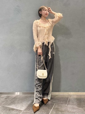 SNIDELさん（レディース・154cm）の冬コーディネート