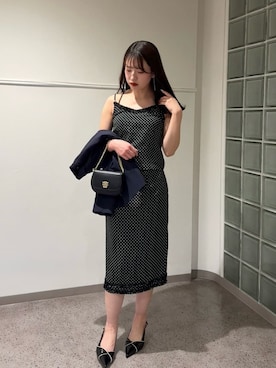 「SNIDEL（スナイデル）のアイテム（バッグ）」を使った、SNIDELさん（レディース・156cm）の冬コーディネート