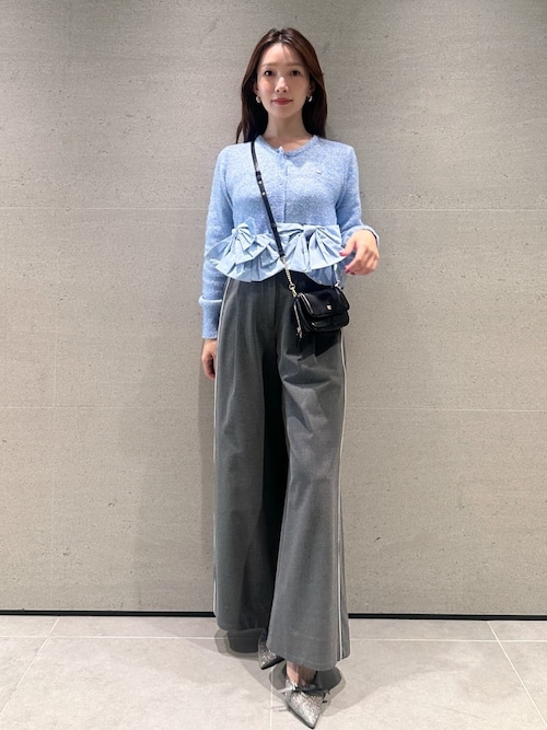 リボンモチーフカーディガン（ニット/セーター）｜SNIDEL