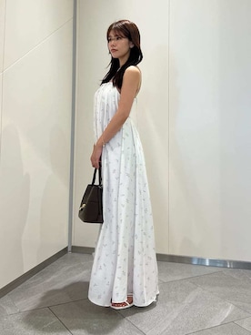 「SNIDEL（スナイデル）のアイテム（バッグ）」を使った、SNIDELさん（レディース・157cm）の夏コーディネート