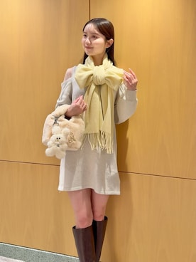 「アイテム（キーケース/キーアクセサリー）」を使った、SNIDELさん（レディース・160cm）の秋コーディネート